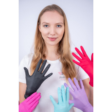 Disposable nitrile gloves,...