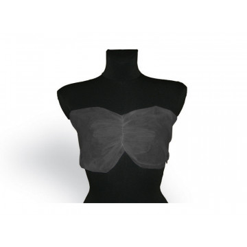 Black nonwoven bra, 10 pieces